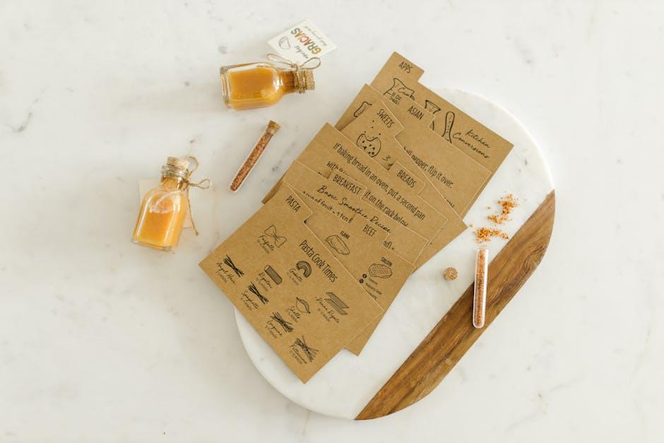 Exploring​ User Preferences: The Charm of⁣ Tangible​ Recipe Cards